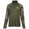 View Image 1 of 3 of Realtree Colorblock Performance 1/4-Zip
