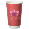 View Image 1 of 5 of Waves Full Color Insulated Paper Cup - 16 oz.