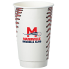 View Image 1 of 4 of Baseball Full Color Insulated Paper Cup- 16 oz.