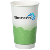 View Image 1 of 7 of Turbulent Waves Full Color Insulated Paper Cup - 16 oz.