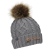 View Image 1 of 3 of Storm Creek Cable Knit Pom Beanie