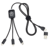View Image 1 of 5 of SCX Data Transfer Light-Up Logo Charging Cable