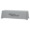 View Image 1 of 1 of Hemmed Closed-Back Poly/Cotton Table Throw - 8' - 24 hr