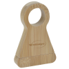 View Image 1 of 4 of Bamboo Wine Bottle Stand with Corkscrew