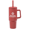 View Image 1 of 3 of Chill Out Vacuum Mug with Straw - 40 oz.