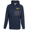 View Image 1 of 4 of Puma Golf Volition Stars and Stripes Hooded Pullover