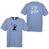 View Image 1 of 4 of Life is Good Garment-Dyed Tee - Screen - Colors - LIG