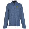 View Image 1 of 3 of Cutter & Buck Virtue Pique Micro Stripe 1/4-Zip Pullover