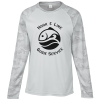 View Image 1 of 3 of Paragon Cayman Performance Camo Colorblock Long Sleeve T-Shirt