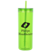 View Image 1 of 3 of Chroma Acrylic Tumbler with Straw - 16 oz.