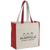 View Image 1 of 3 of Richmond 10 oz. Cotton Tote - 14-1/2" x 14-1/4"