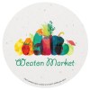 View Image 1 of 1 of Seed Paper Coaster - Circle