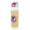 View Image 1 of 6 of Grip Bottle with Pop Up Lid - 24 oz.