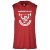 View Image 1 of 3 of Contestant Sleeveless Hooded T-Shirt