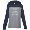 View Image 1 of 3 of Intermission Long Sleeve Hooded T-Shirt