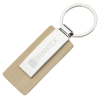 View Image 1 of 2 of Chesterton Bamboo Keychain