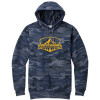 View Image 1 of 1 of Fashion Pullover Hooded Sweatshirt - Camo - Screen