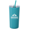 View Image 1 of 4 of Refresh Baylos Vacuum Tumbler with Straw - 20 oz.