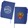 View Image 1 of 4 of Life is Good TaskRight Afton Notebook with Pen - Full Color - Grateful