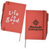 View Image 1 of 4 of Life is Good TaskRight Afton Notebook with Pen - LIG