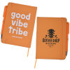 View Image 1 of 4 of Life is Good TaskRight Afton Notebook with Pen - Good Vibe