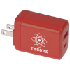 View Image 1 of 6 of Brighton Dual Port Wall Adapter - 24 hr