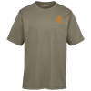 View Image 1 of 3 of Harriton Charge Snag and Soil Protect Pocket T-Shirt