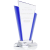 View Image 1 of 2 of Inclination Crystal Award - 11"
