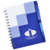 View Image 1 of 5 of Riser Pocket Spiral Notebook with Pen