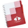 View Image 1 of 5 of Riser Pocket Spiral Notebook with Pen - 24 hr