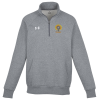 View Image 1 of 3 of Under Armour Rival Fleece 1/4-Zip Pullover - Men's - Embroidered