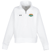 View Image 1 of 3 of Under Armour Rival Fleece 1/2-Zip Pullover - Ladies' - Full Color