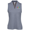 View Image 1 of 3 of adidas Ultimate365 Textured Sleeveless Shirt - Ladies'