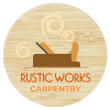 View Image 1 of 2 of Absorbent Stone Coaster - Round - Bamboo