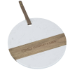 View Image 1 of 1 of Acacia Wood & Marble Charcuterie Board