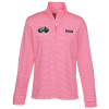 View Image 1 of 3 of Vineyard Vines Microstripe Sankaty 1/2-Zip Pullover - Ladies'