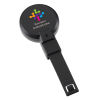 View Image 1 of 5 of Replay Retractable Badge Holder with Bulldog Clip - Opaque - Full Color