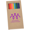 View Image 1 of 4 of Full Sized Color Pencil 12 Pack