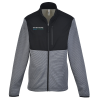 View Image 1 of 3 of Venture Heathered Stripe Hybrid Jacket - Men's