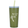 View the h2go Reef Vacuum Tumbler with Straw - 24 oz.