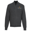 View Image 1 of 3 of Easy Care Tri-Blend Full-Zip Sweater