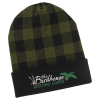 View the Plaid Knit Cuff Beanie