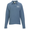 View Image 1 of 3 of ComfortWash Garment-Dyed Polo Collar Sweatshirt - Screen