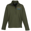 View Image 1 of 3 of Cutter & Buck Hunt's Point Textured Fleece Snap Pullover - Ladies'