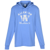 View the Allmade Tri-Blend Hooded Long Sleeve T-Shirt