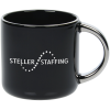 View Image 1 of 1 of Minolo Coffee Mug - 14 oz. - Metallic Handle - 24 hr