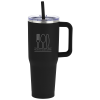 View Image 1 of 4 of Harriton Vacuum Mug with Straw - 40 oz. - 24 hr