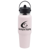 View Image 1 of 5 of Hydro Flask Wide Mouth Travel Bottle with Flex Straw Cap - 32 oz. - 24 hr