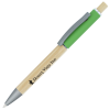 View Image 1 of 5 of Mateo Soft Touch Bamboo Pen