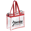 View the Clear Zippered Box Tote